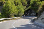 Radfahrer im Hinterland