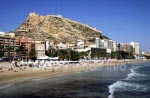 Playa del Postiguet und das Castillo