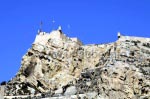 Das Castillo de Santa Bárbara auf dem Felsen