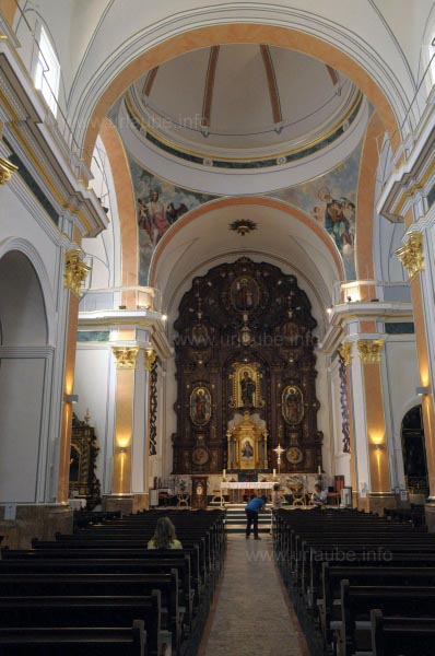 In der Kirche San Jaime