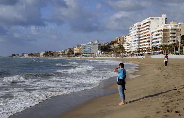 Am Strand von Villajoyosa