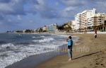 Am Strand von Villajoyosa