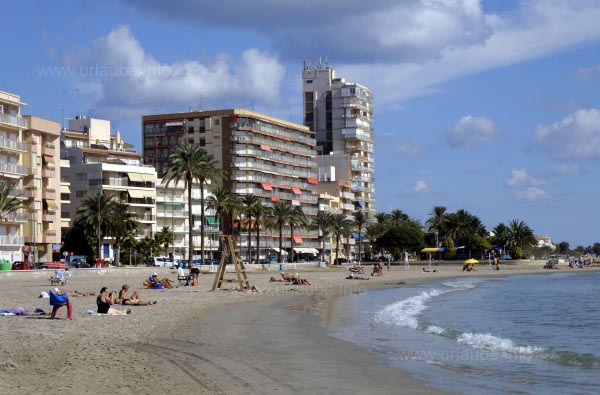 Der Strand von Playa Lisa in Santa Pola