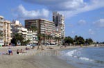 Der Strand von Playa Lisa in Santa Pola