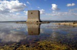 Der Naturpark mit dem Torre de Tamarit