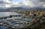 Blick über Calpe mit dem Hafen