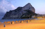 Abend am Strand von Calpe