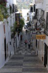 In den Gassen der Altstadt von Altea