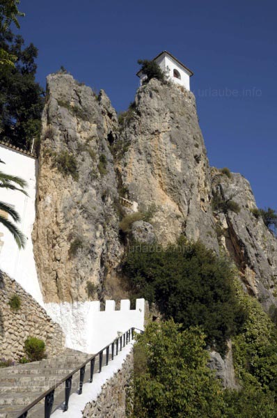Der Aufgang nach Guadalest