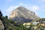 Der Montgó aus Richtung Jávea