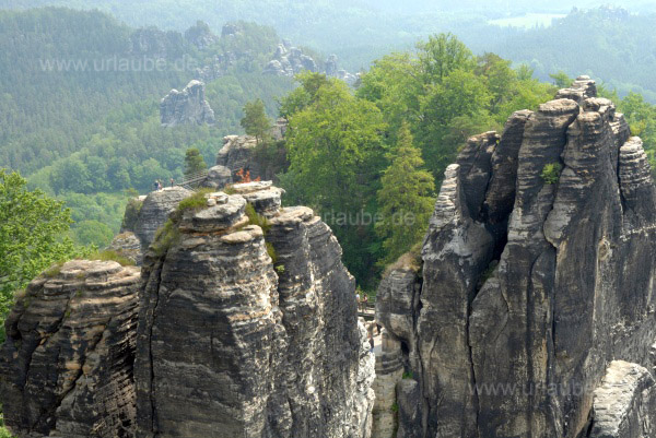 Felslandschaft in der S&auml;chsischen Schweiz