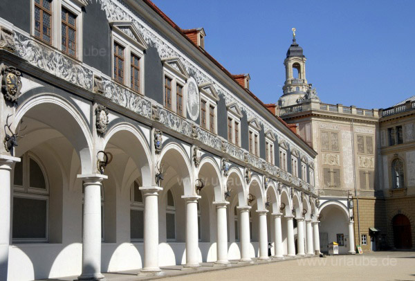 Der Stallhof neben dem Residenzschloss