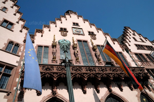 Fassade des R&ouml;mers mit Schmuckelementen