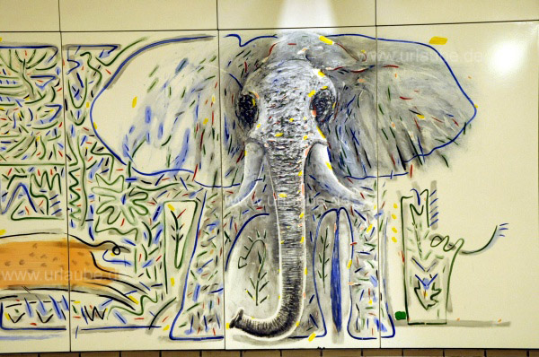 Gestaltung der U-Bahnstation Zoo