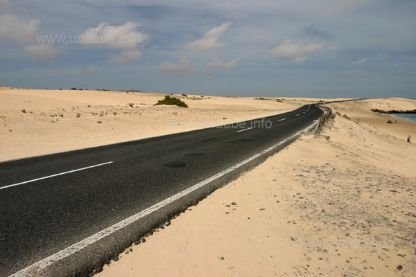 Fahrt durch die Sandd&uuml;nen von Corralejo