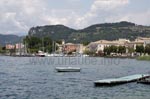 Blick auf Bardolino von der Uferpromenade aus