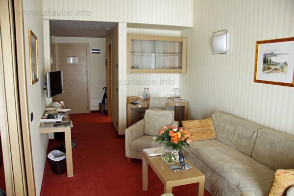 Sofaecke in einer Royal Suite