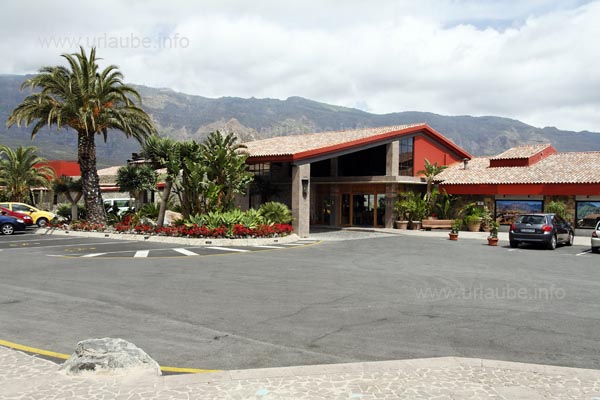 Das Hotel Aldiana Mirador liegt an einem herrlichen Aussichtspunkt mit Blick auf San Bartolom&eacute;.