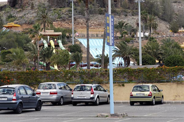 Das Freizeitbad Aqualand Maspalomas liegt an der GC-503 in Richtung Embalse de Ayagaures.