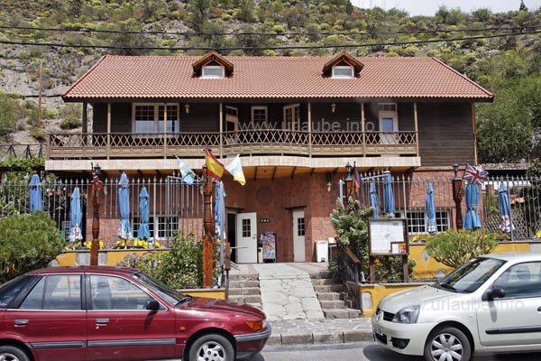 Im Restaurant La Perdiz in Tejeda kann man g&uuml;nstig und sehr einfach essen.