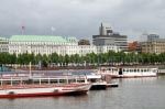 Das Hotel Vier Jahreszeiten an der Binnenalster