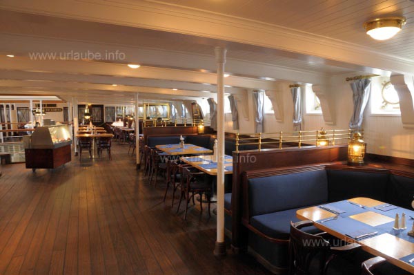 Restaurant auf der Rick Rickmers