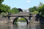 Zufluss mit Brücke zur Außenalster