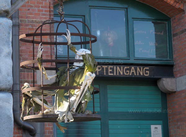 Eingang zum Hamburg Dungeon