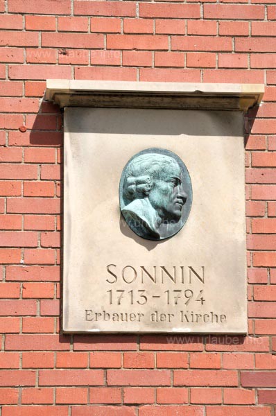 Gedenktafel an Ernst Georg Sonnin