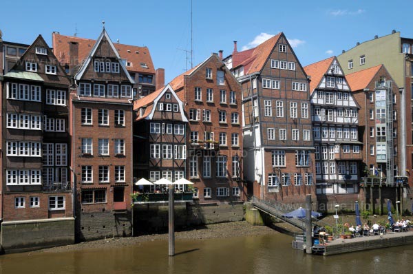 Die historischen H&auml;user der Deichstra&szlig;e