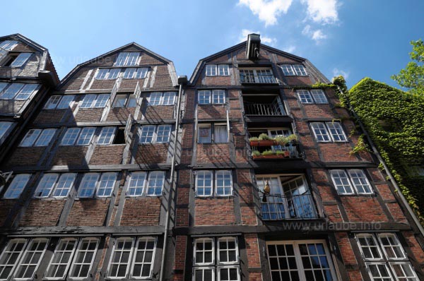 Historische H&auml;user in der Reimerswiete