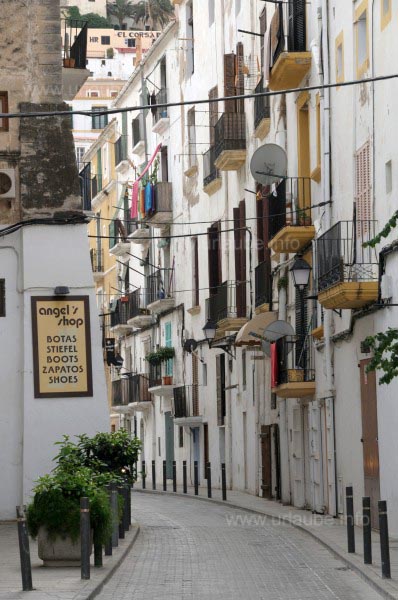Gasse in Eivissas Unterstadt
