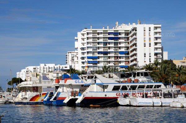 Der Yachthafen von Sant Antoni