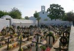 Friedhof und Kirche von Sant Llorenc