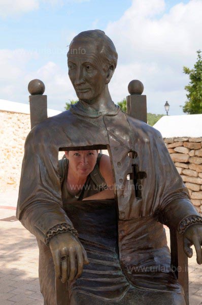 Das Denkmal des Manuel Abad y Lasier