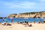 Am Strand von Cala Vadella