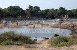 Strand an der Cala Bassa