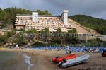 Der Strand von Port de Sant Miquel