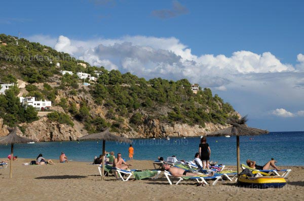 An der Cala de Sant Vicent