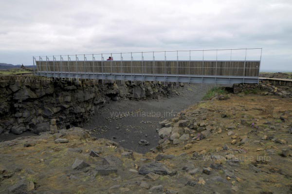Die Br&uuml;cke zwischen den Kontinentalplatten