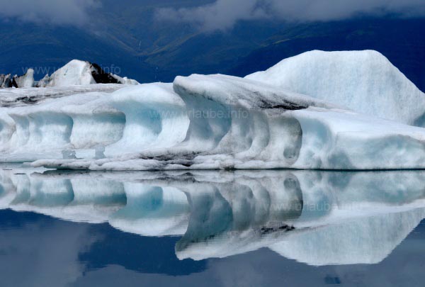Eisberge im J&ouml;kulsarl&oacute;n