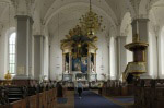 Der Innenraum der Erlöserkirche