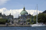 Die Marmorkirche und Schloss Amalienborg