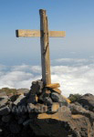 Gipfelkreuz am Pico de la Nieve