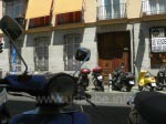 Wie in Italien: Die zahlreichen Vespas