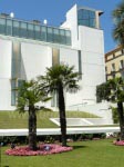 Die Fassade des Museums Thyssen-Bornemisza