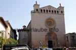 Rückseite der Basilica Sant Francesc am gleichnamigen Platz