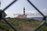 Aussichtsturm von Porto Colom zwar umzäunt aber dennoch lohnenswerter Ausblick