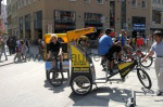 Fahrradrikschas am Marienplatz