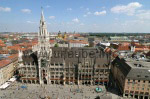 Das Neue Rathaus am Marienplatz